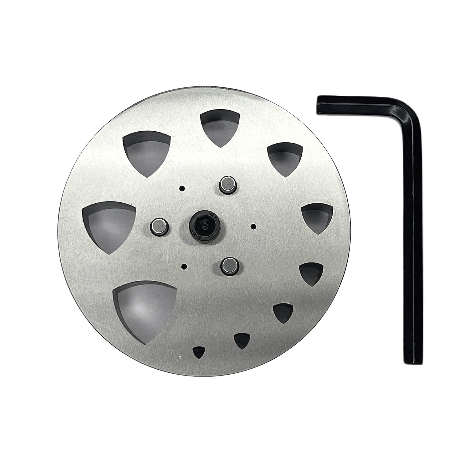 Trillion Shape Disc Cutter w/ Set of 10 Punches Size 6mm-31mm-Jewelry Making Die