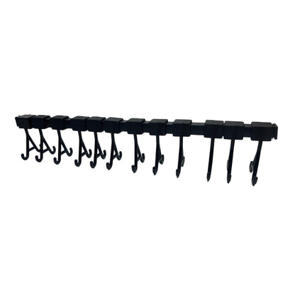 13-1/2" Ultrasonic Cleaner Bar Rack with 12 Hooks - Jewelry Making Cleaning Tool