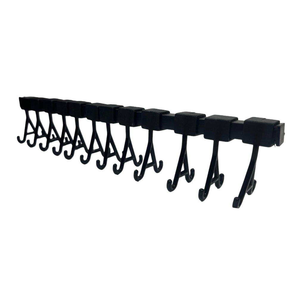 13-1/2" Ultrasonic Cleaner Bar Rack with 12 Hooks - Jewelry Making Cleaning Tool
