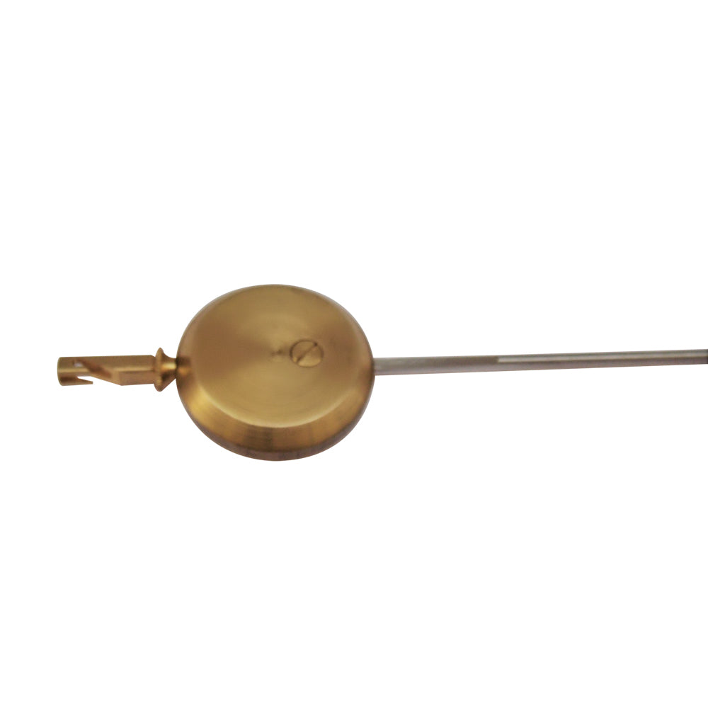 Universal Clock French Pendulum Bob Brass Steel Rod Regulating Nut Clockmakers