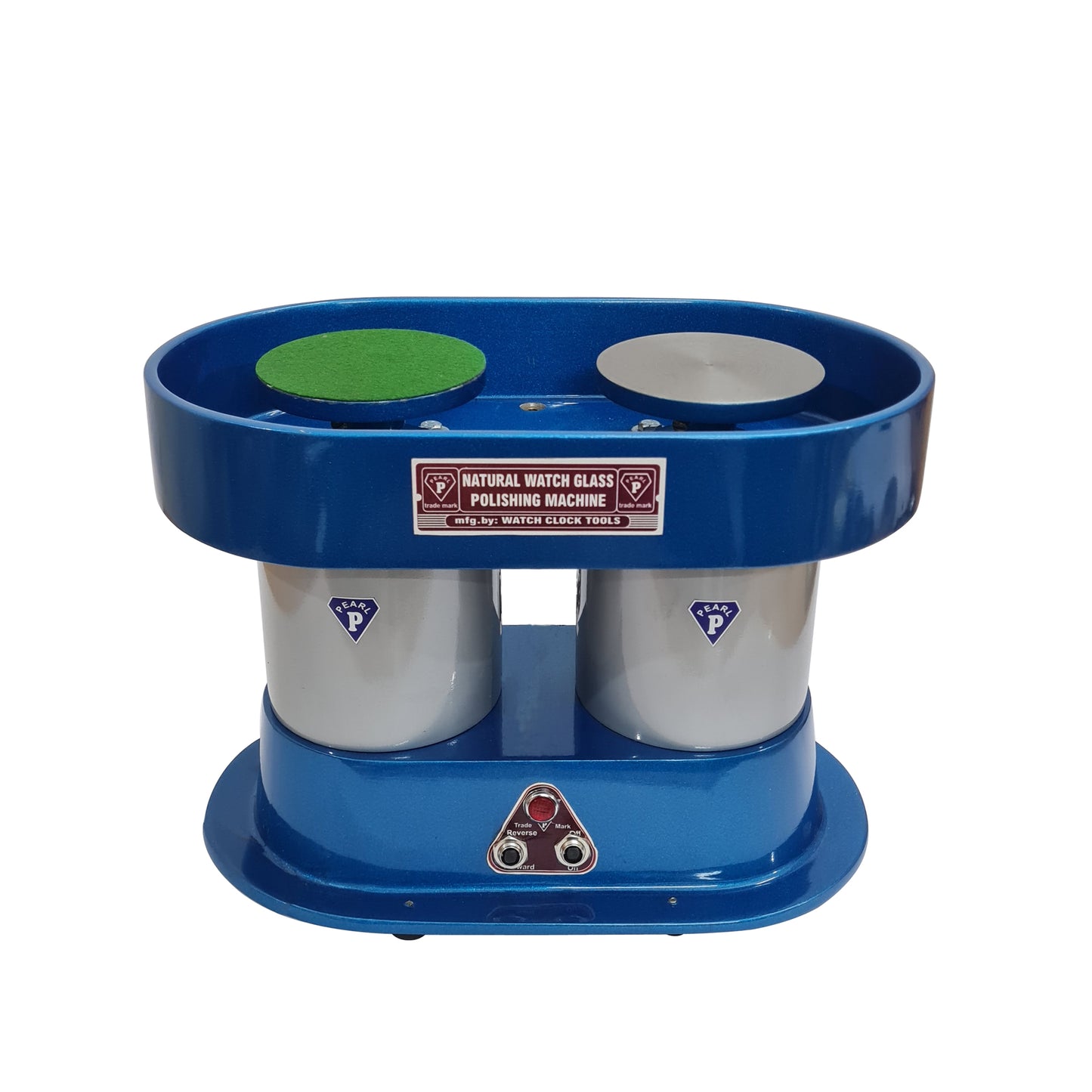 Watch Glass Polishing Machine-Double Disc-Pearl Brand Single Phase 220/230 Volts