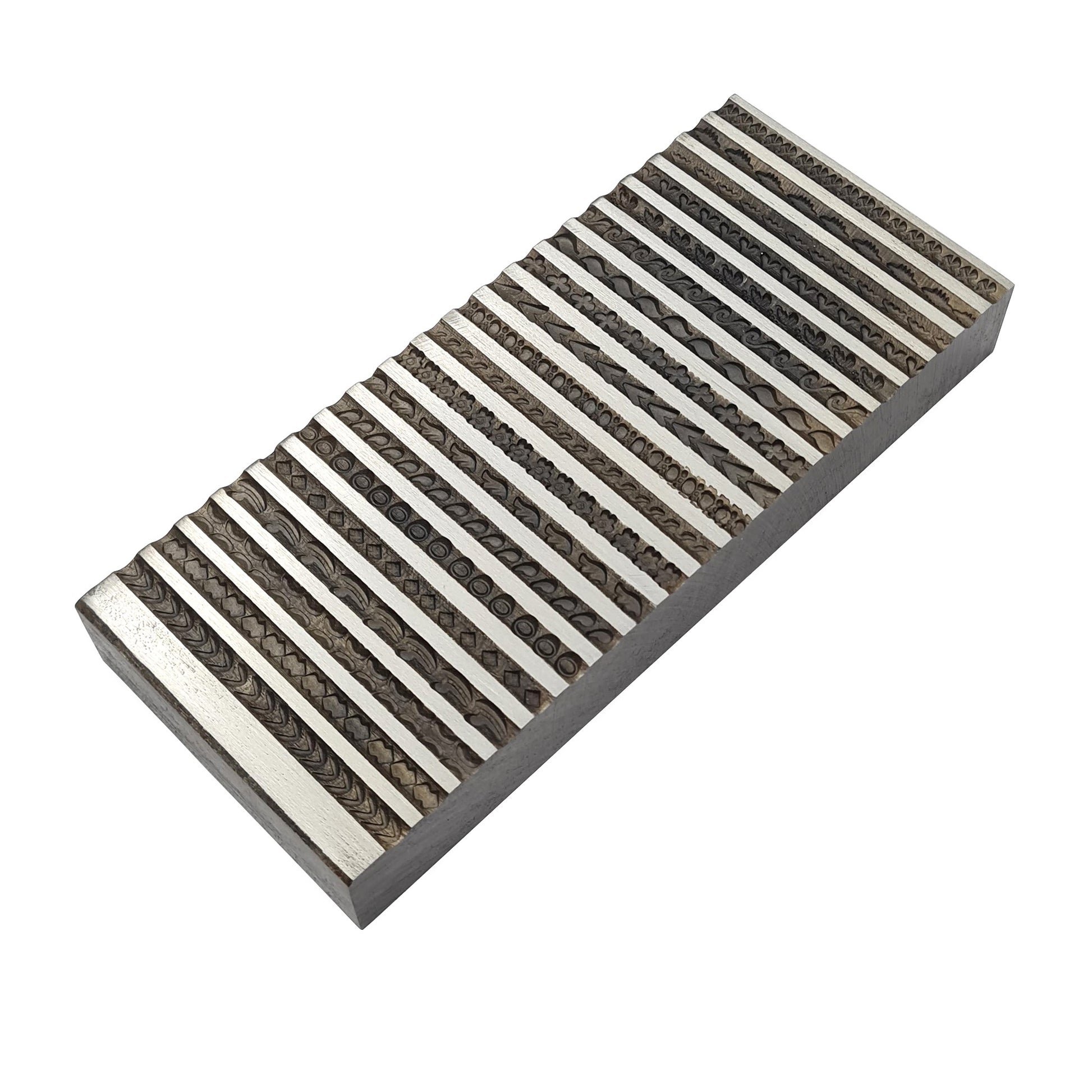 Wire Impression Die 20 in 1 Pattern - Wire Bangle Die - Wire Making - Ring Die