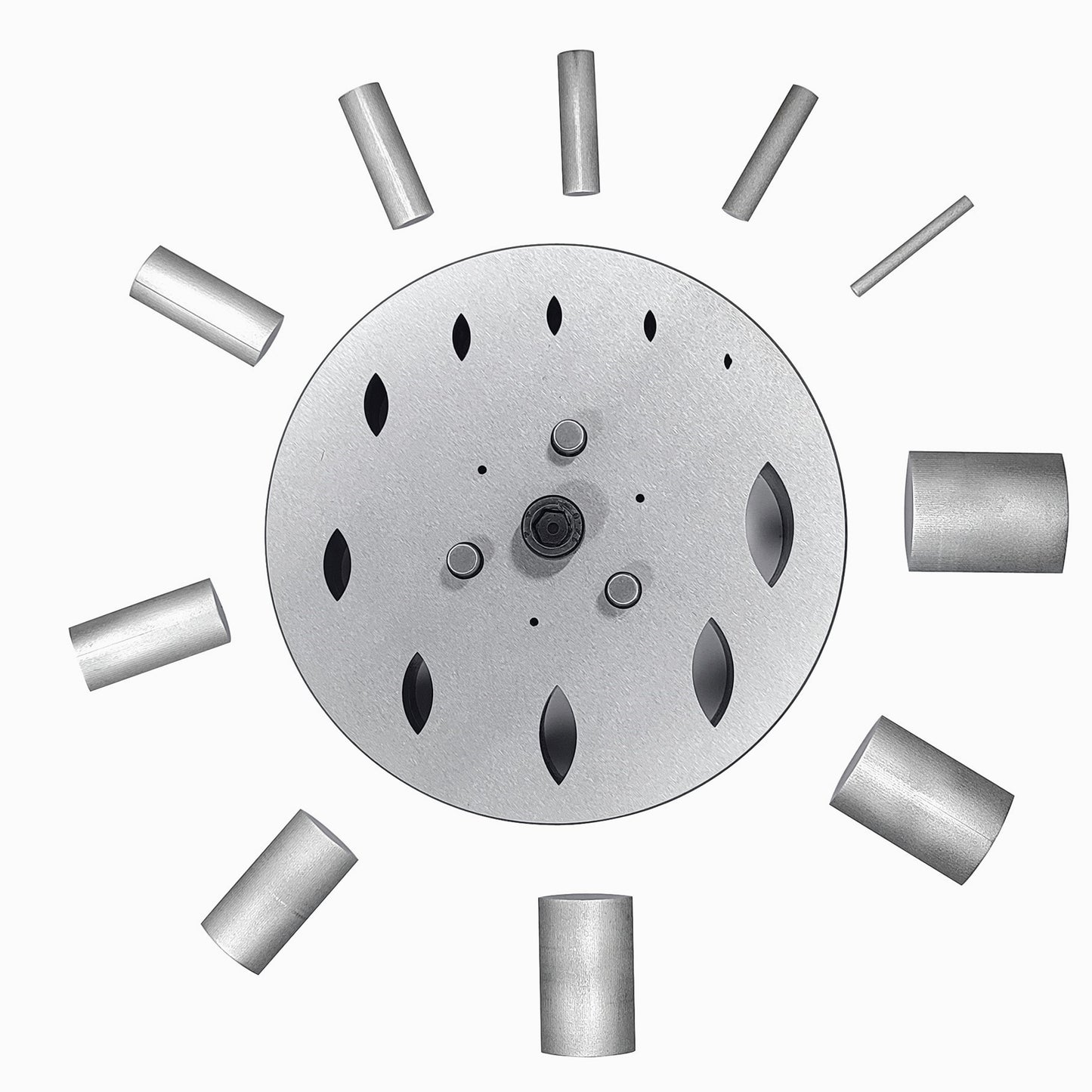 Marquise/Eye Shape Disc Cutter with Set of 10 Punches Size 5mm to 31mm