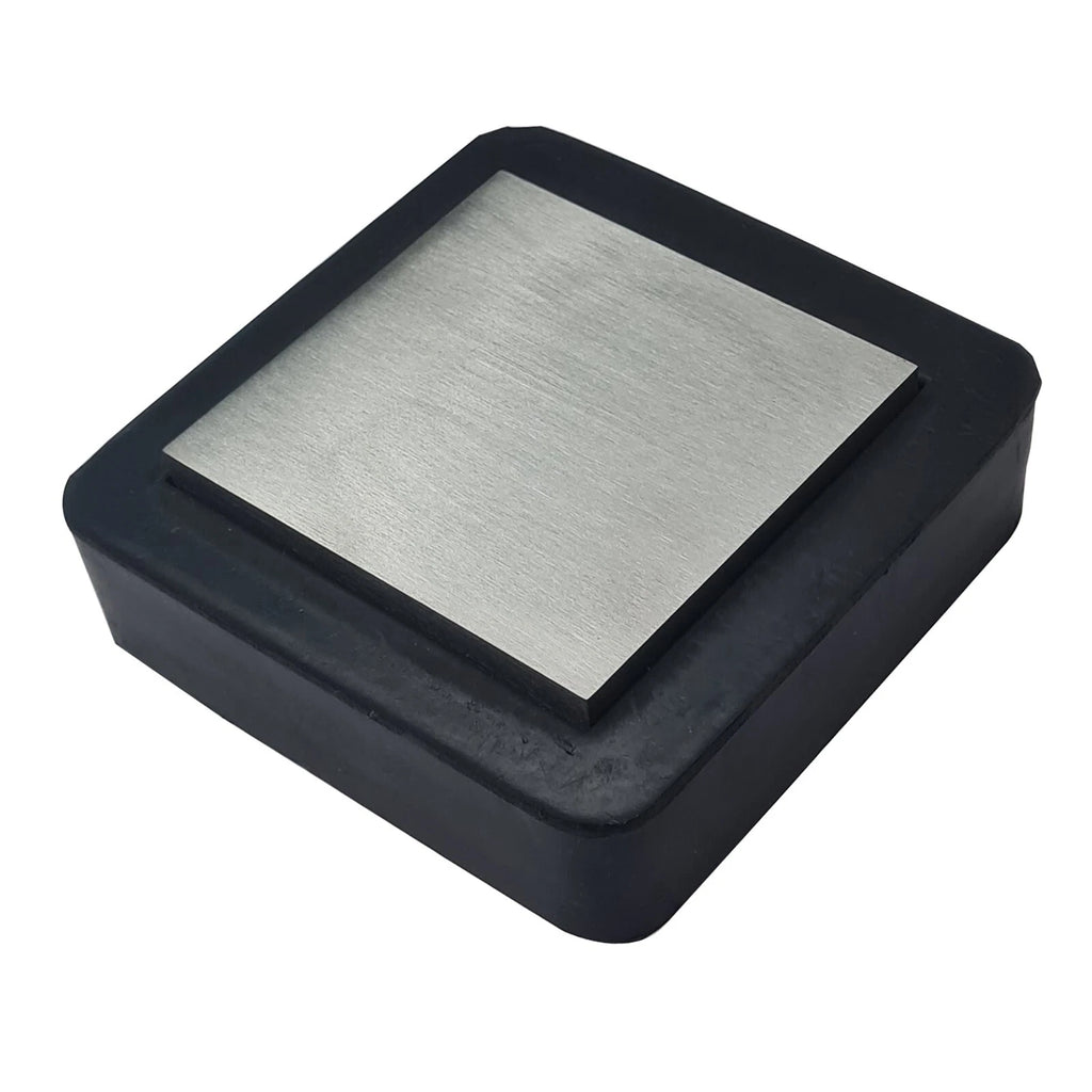 3" Steel 4" Rubber Combo Jewelry Making Metal Forming Bench Block