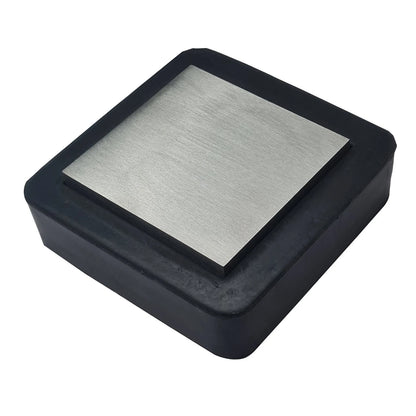 3" Steel 4" Rubber Combo Jewelry Making Metal Forming Bench Block