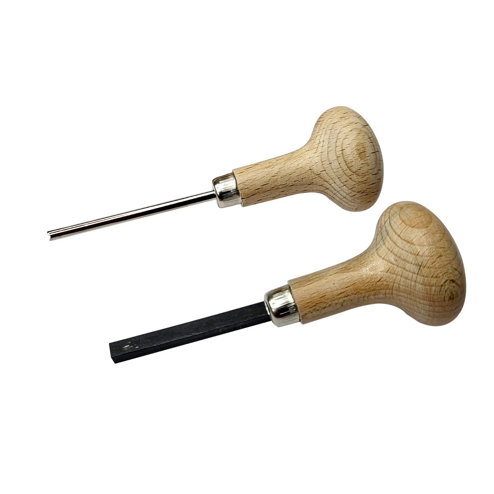 Set of 2 Jewelry Stone Setting Tools - Jewelers Prong Pusher & Bezel Pusher