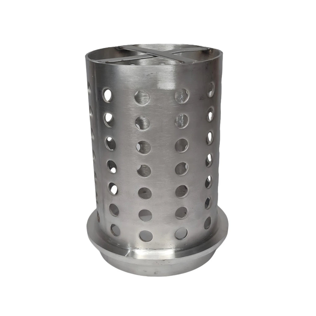 5" x 11" Perforated Stainless Steel Casting Flask Vacuum Casting Jewelry Making