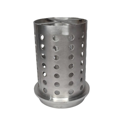 5" x 11" Perforated Stainless Steel Casting Flask Vacuum Casting Jewelry Making