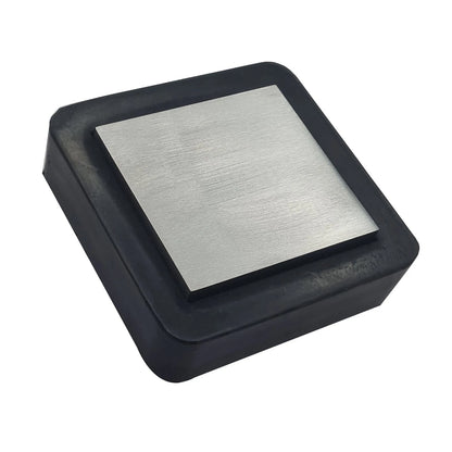 3" Steel 4" Rubber Combo Jewelry Making Metal Forming Bench Block