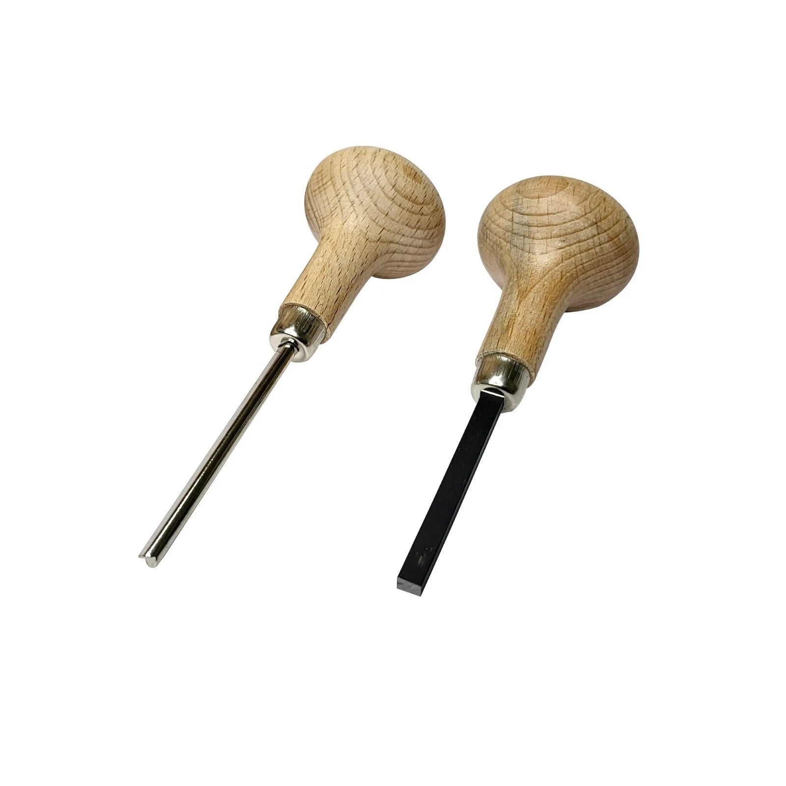 Set of 2 Jewelry Stone Setting Tools - Jewelers Prong Pusher & Bezel Pusher