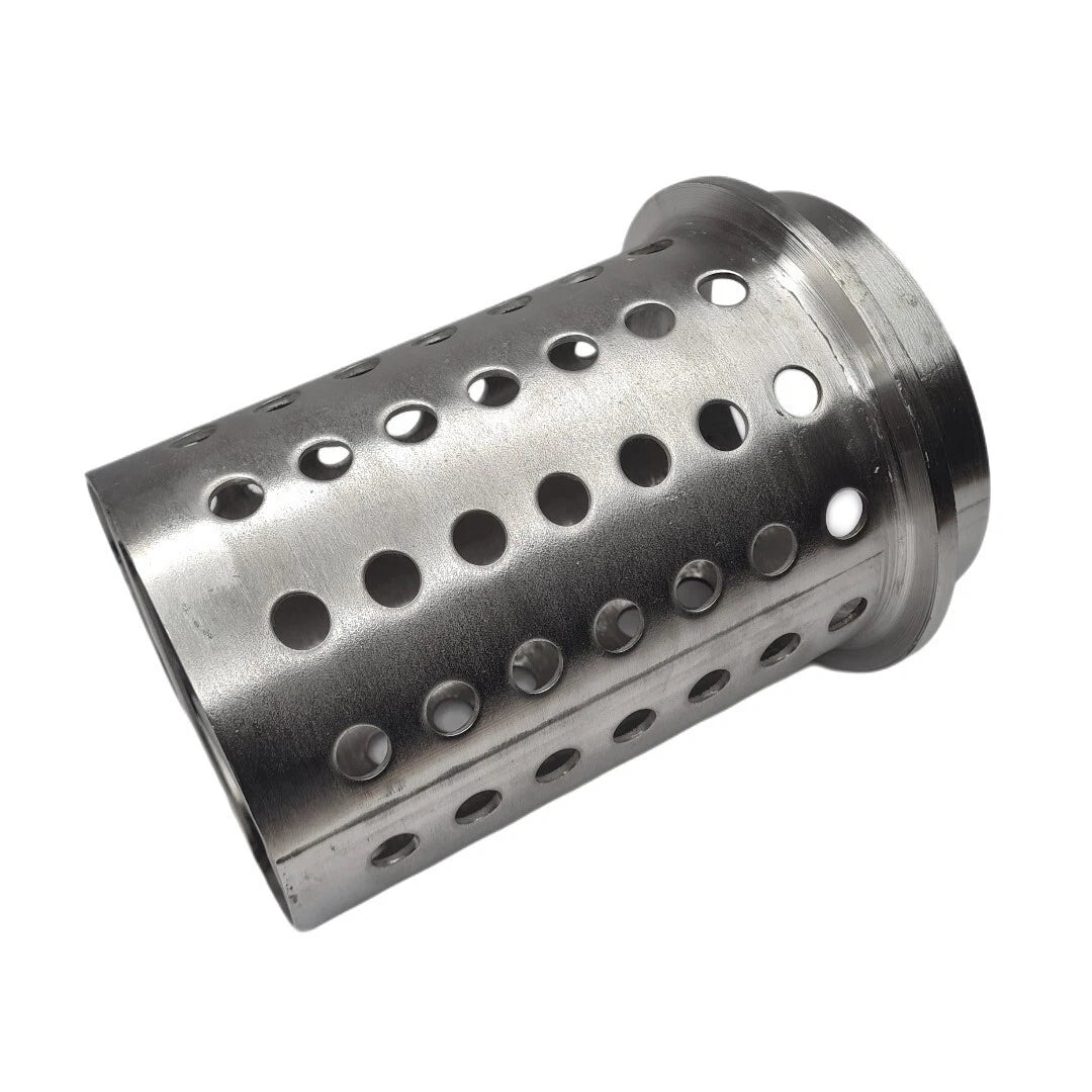 3"x 8" Perforated Stainless Steel Casting Flask Vacuum Casting Without Cross Bar