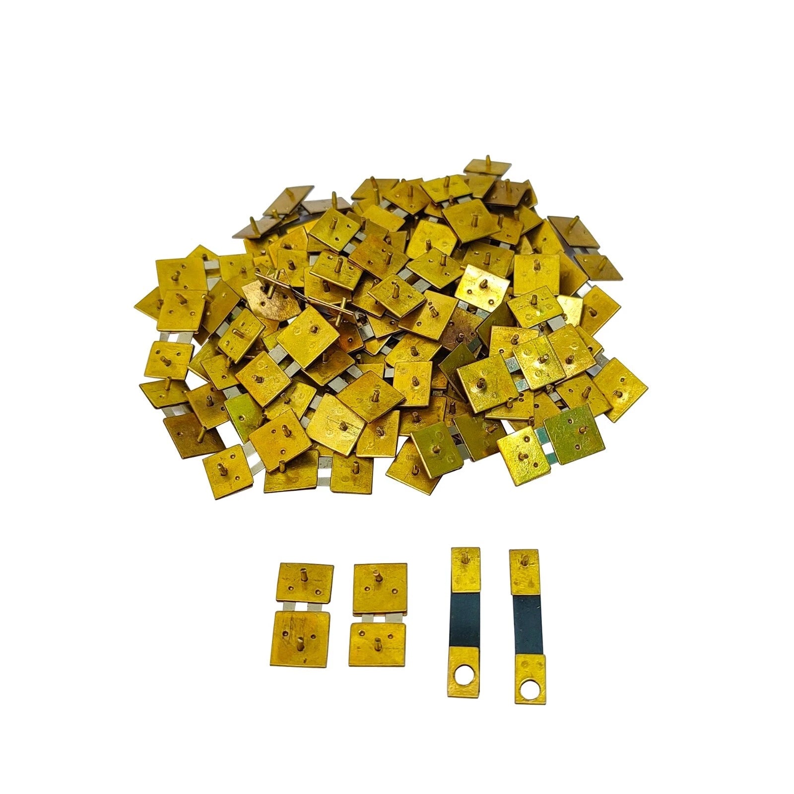 Clock Suspension Springs 100pc - English French German Grandfather Wall Mantle