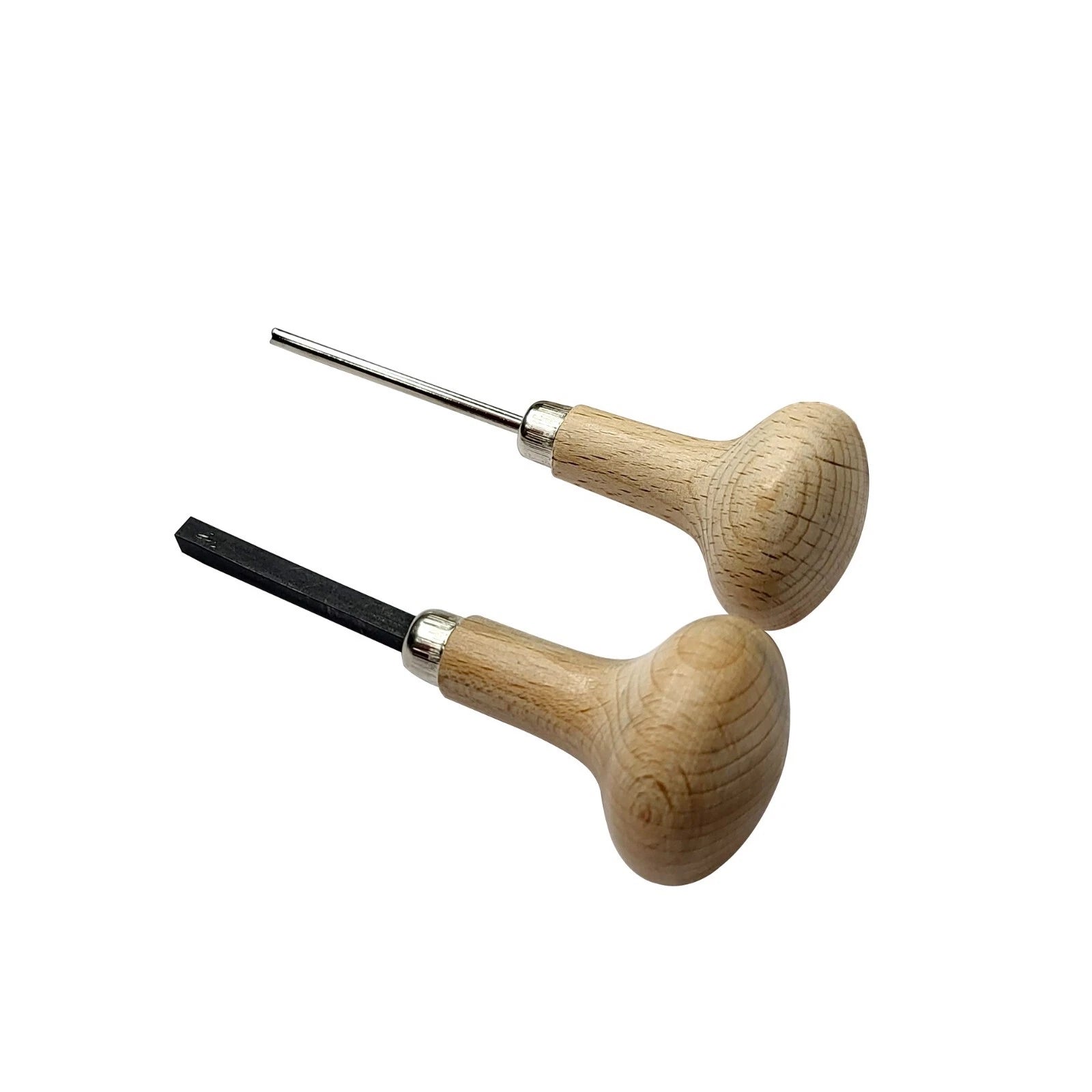 Set of 2 Jewelry Stone Setting Tools - Jewelers Prong Pusher & Bezel Pusher