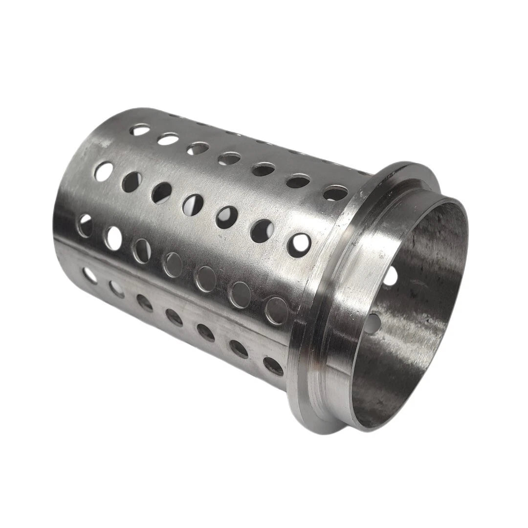 3"x 8" Perforated Stainless Steel Casting Flask Vacuum Casting Without Cross Bar