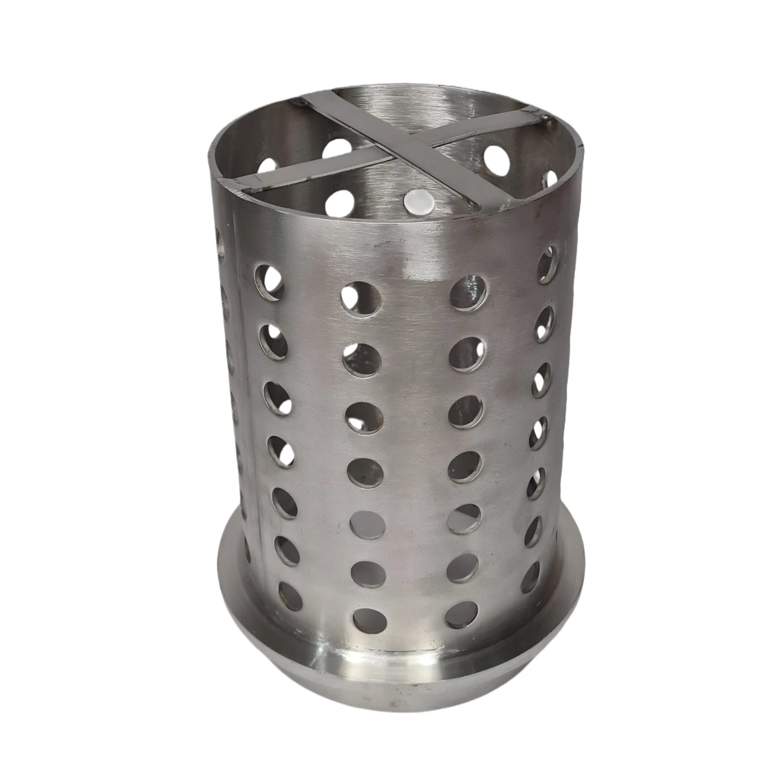 5" x 8" Perforated Stainless Steel Casting Flask Vacuum Casting Jewelry Making