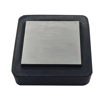 3" Steel 4" Rubber Combo Jewelry Making Metal Forming Bench Block