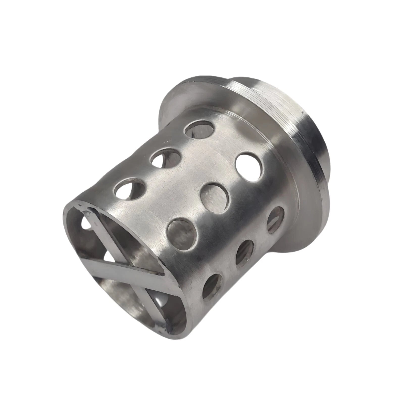 4"x 5.5" Perforated Stainless Steel Casting Flask Vacuum Casting Jewelry Making