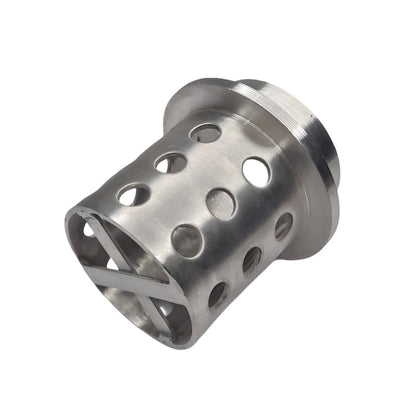 4"x 5.5" Perforated Stainless Steel Casting Flask Vacuum Casting Jewelry Making