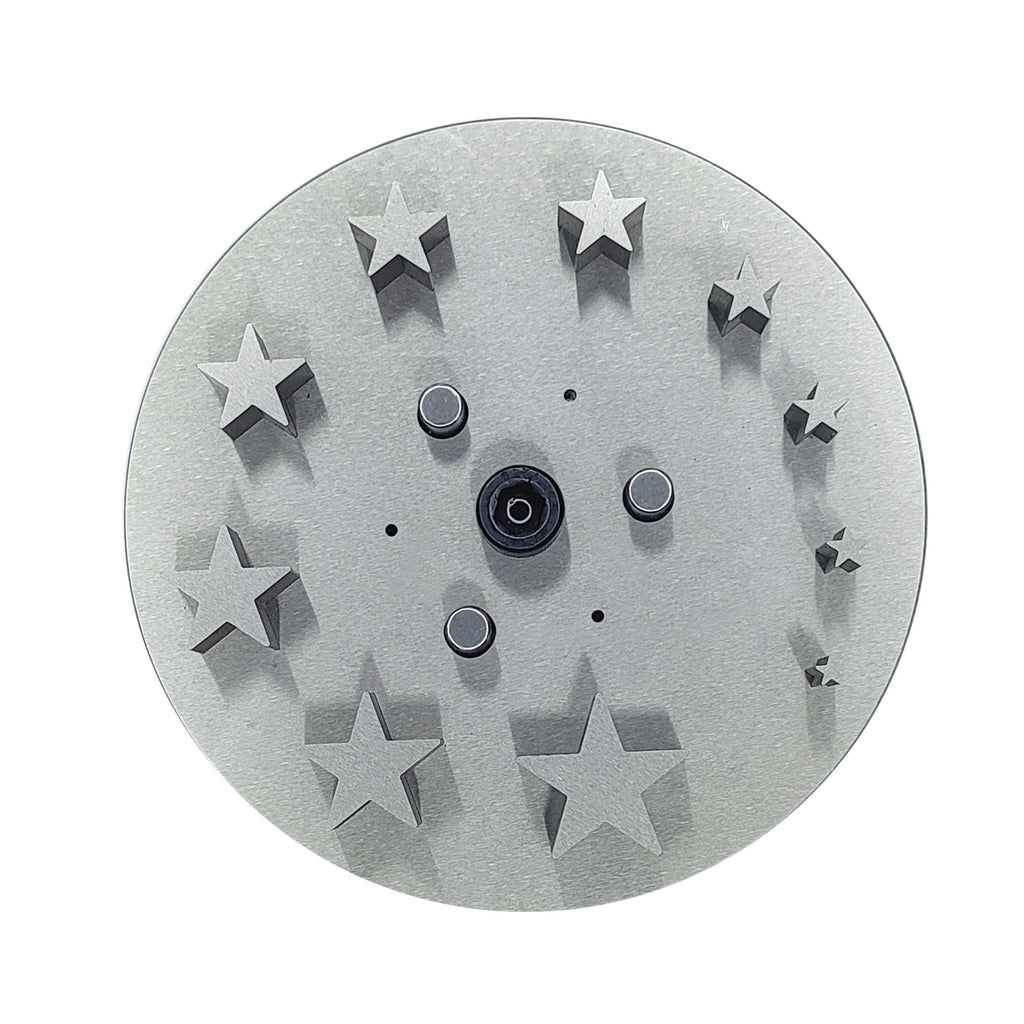 Star Shape Disc Cutter with Set of 10 Punches Size 4mm-31mm