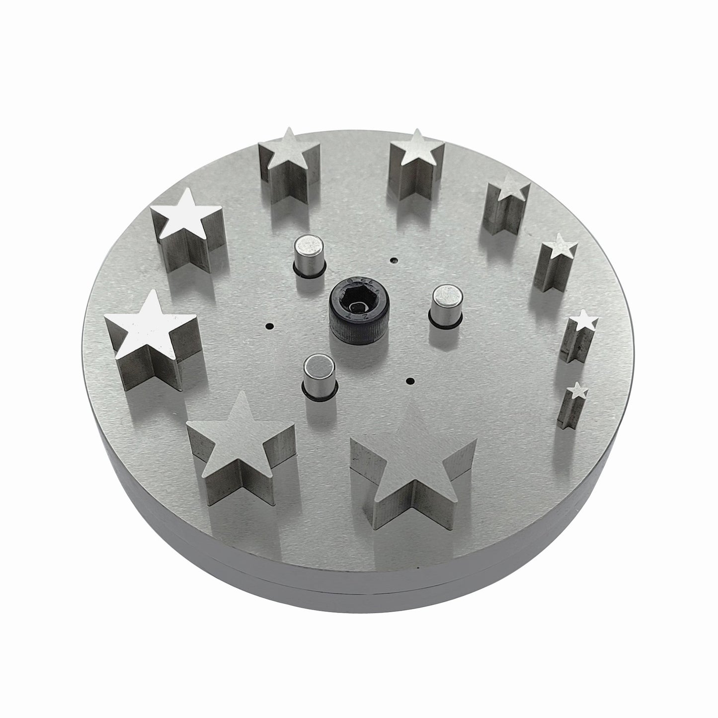 Star Shape Disc Cutter with Set of 10 Punches Size 4mm-31mm