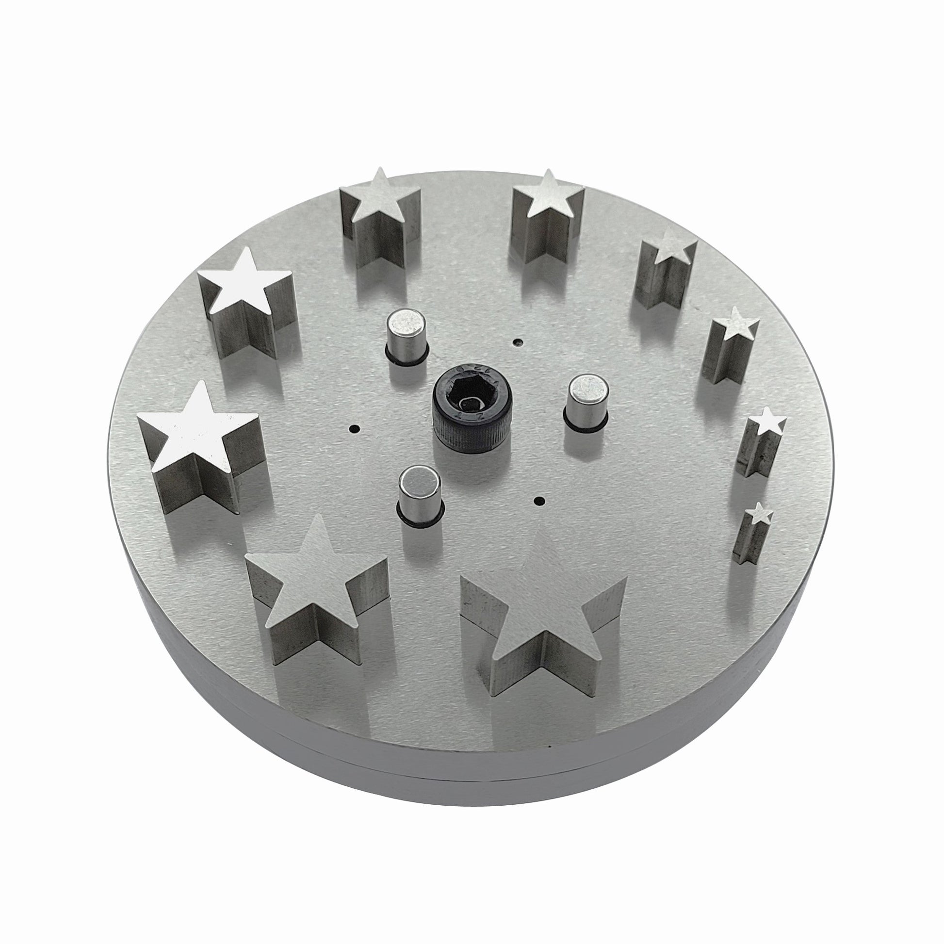 Star Shape Disc Cutter with Set of 10 Punches Size 4mm-31mm